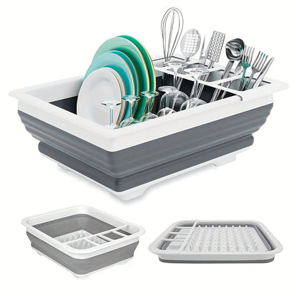 Dish Rack with Utensil Holder