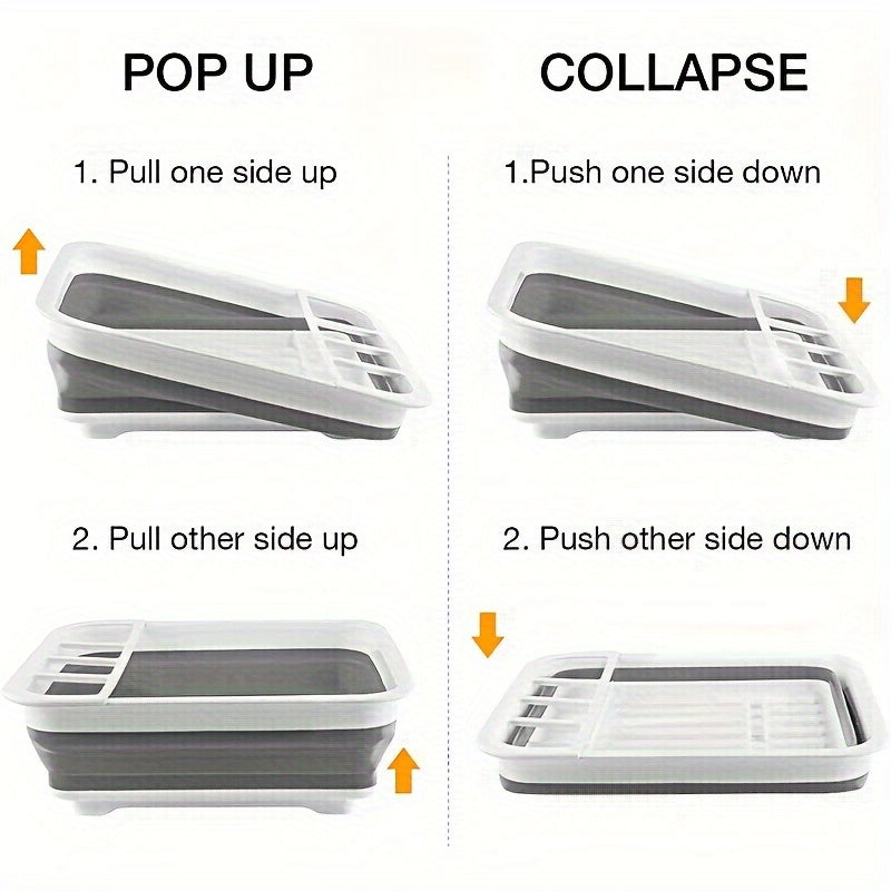 Dish Rack with Utensil Holder