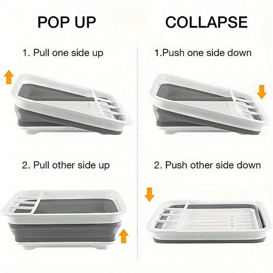 Dish Rack with Utensil Holder