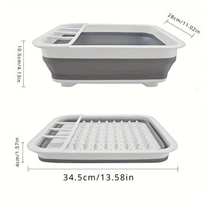 Dish Rack with Utensil Holder