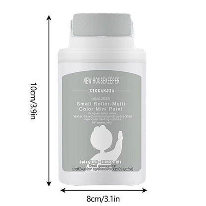 WallFix™ Mini Rolling Paint Brush – DIY Wall Repair Tool for Quick Mark & Graffiti Coverage