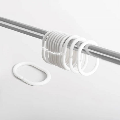 72-inch Cream White Orange Sunset Bohemian Pattern Shower Curtain