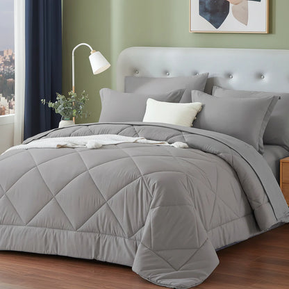 Comforter Set – 5/7 Pieces Bedding Set Sheets, Pillowcases & PillowShams