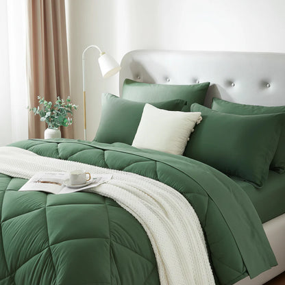 Comforter Set – 5/7 Pieces Bedding Set Sheets, Pillowcases & PillowShams