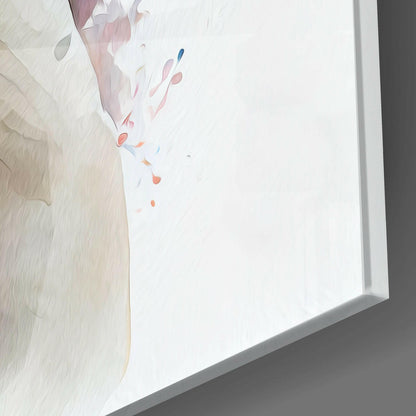 Cute Dog Glass Wall Art  || Designers Collection