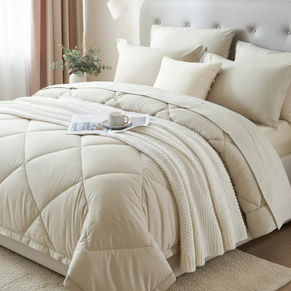 Comforter Set – 5/7 Pieces Bedding Set Sheets, Pillowcases & PillowShams
