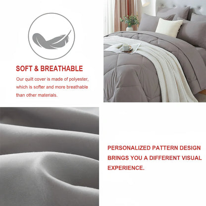 Comforter Set – 5/7 Pieces Bedding Set Sheets, Pillowcases & PillowShams