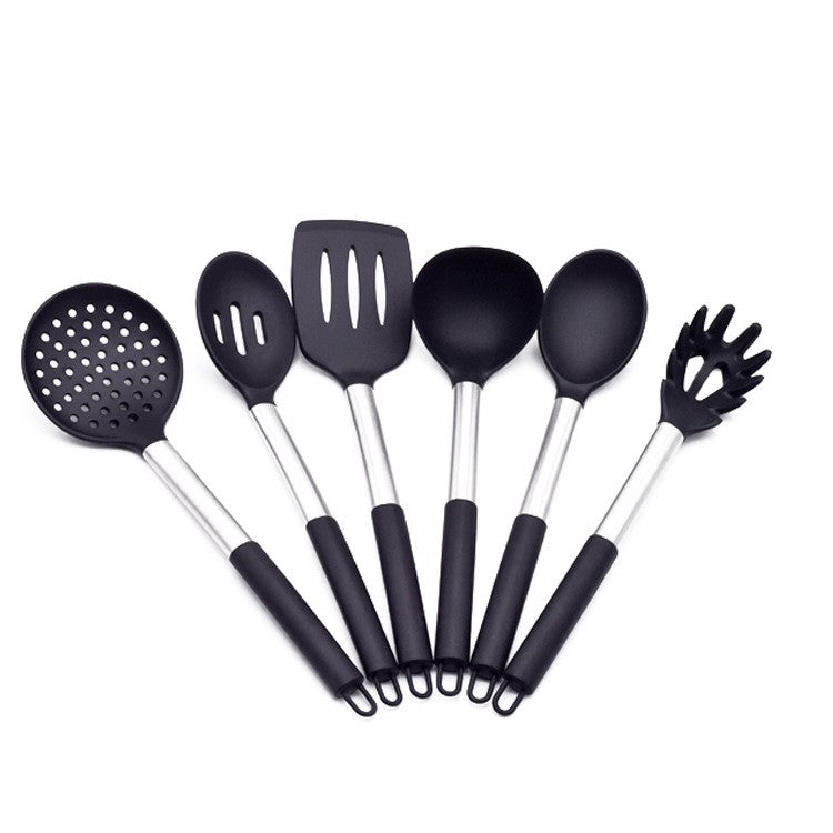 Stainless Steel Silicone Kitchen Utensil Set