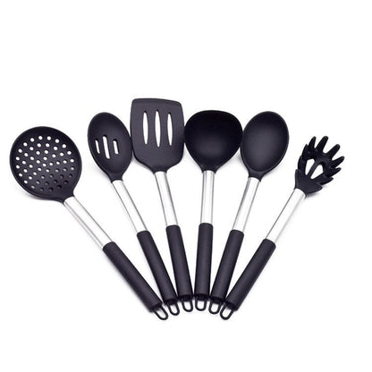 Stainless Steel Silicone Kitchen Utensil Set