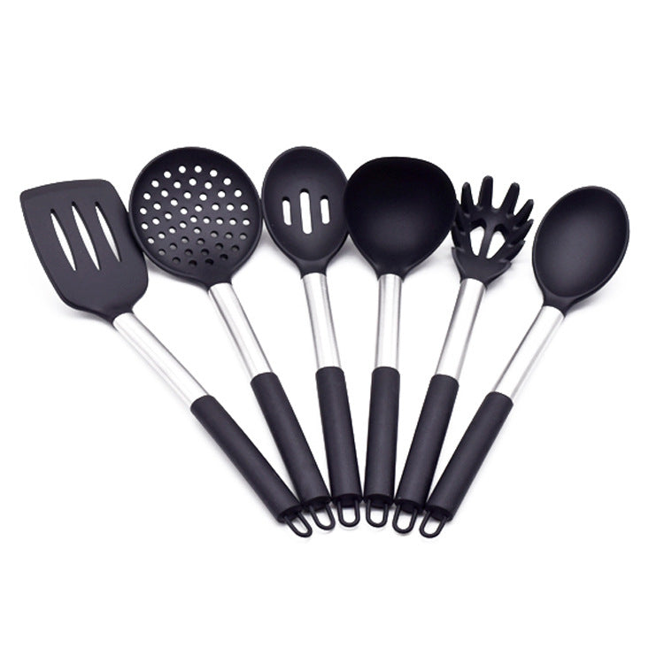 Stainless Steel Silicone Kitchen Utensil Set
