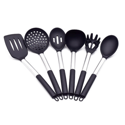 Stainless Steel Silicone Kitchen Utensil Set