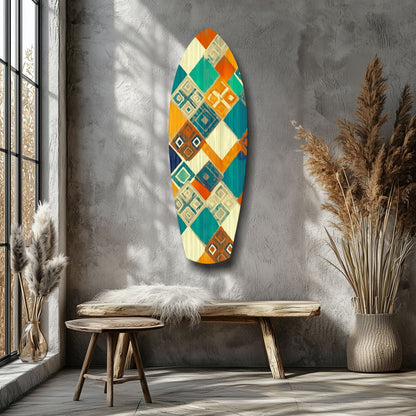 Abstract Art Glass Wall Art